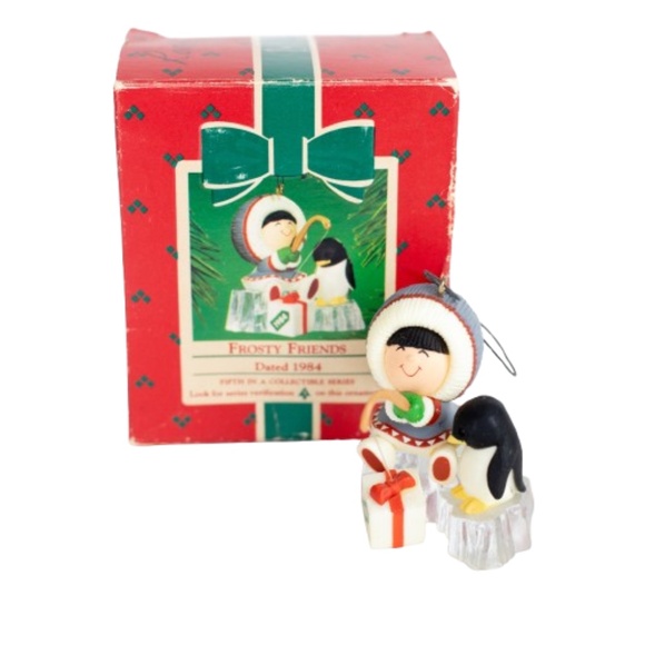 Hallmark 1984 Frosty Friends Ornament w/ Box – Vintage Keepsake - Picture 1 of 14